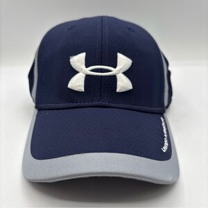 Under Armour UA Iso-Chill ArmourVent Heat Gear Navy Gray Large/X-Large Hat